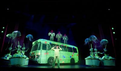 Will Swenson with the cast of Priscilla Queen of the Desert Photo
